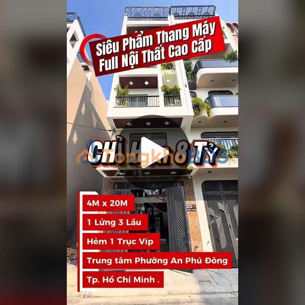 Nhà Quận 12 Ha Huy Giáp 80m² 8,45 tỷ - Chính chủ bán