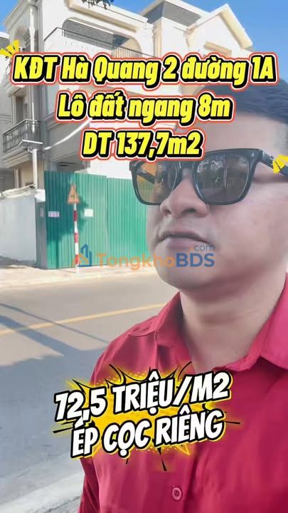 Đất Nha Trang Đường 1A 138m2 9,985 tỷ - Đường to ô tô