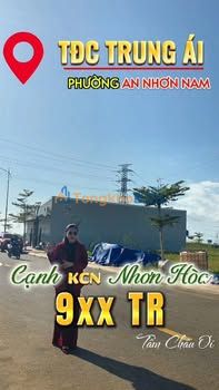 Đất nền Nhơn Hòa An Nhơn 108m² - Hạ tầng hoàn thiện