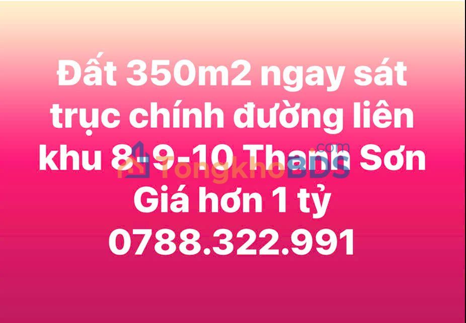 Đất nền Thanh Sơn Uông Bí 350m² 1 tỷ - Đường to ô tô