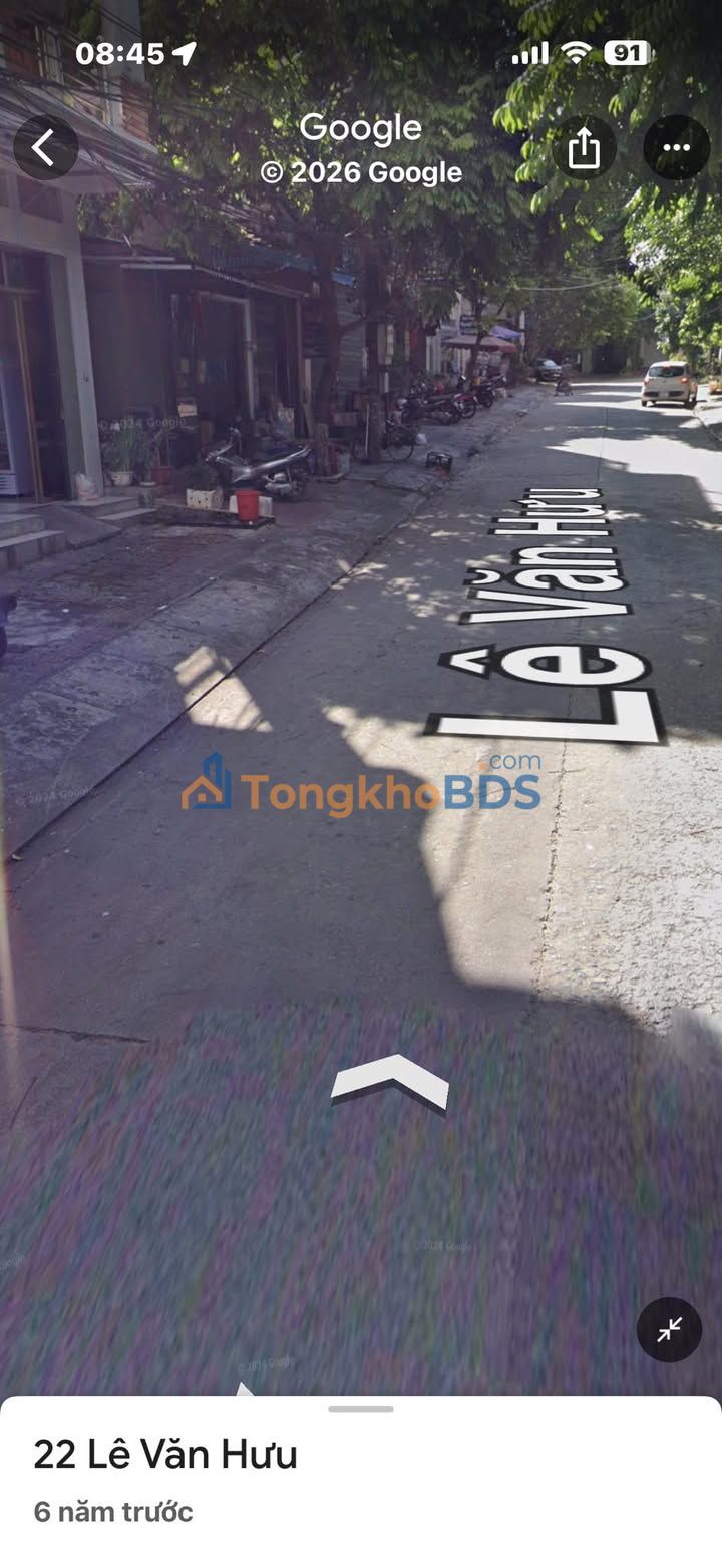 Đất nền Lê Văn Hưu 125m² 3 tỷ - Sổ đỏ chính chủ