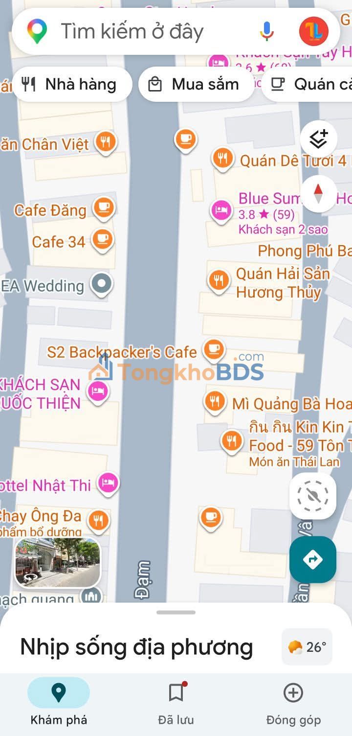 Nhà mặt tiền Tôn Thất Đạm 90m² 22 triệu - Sẵn sàng cho thuê