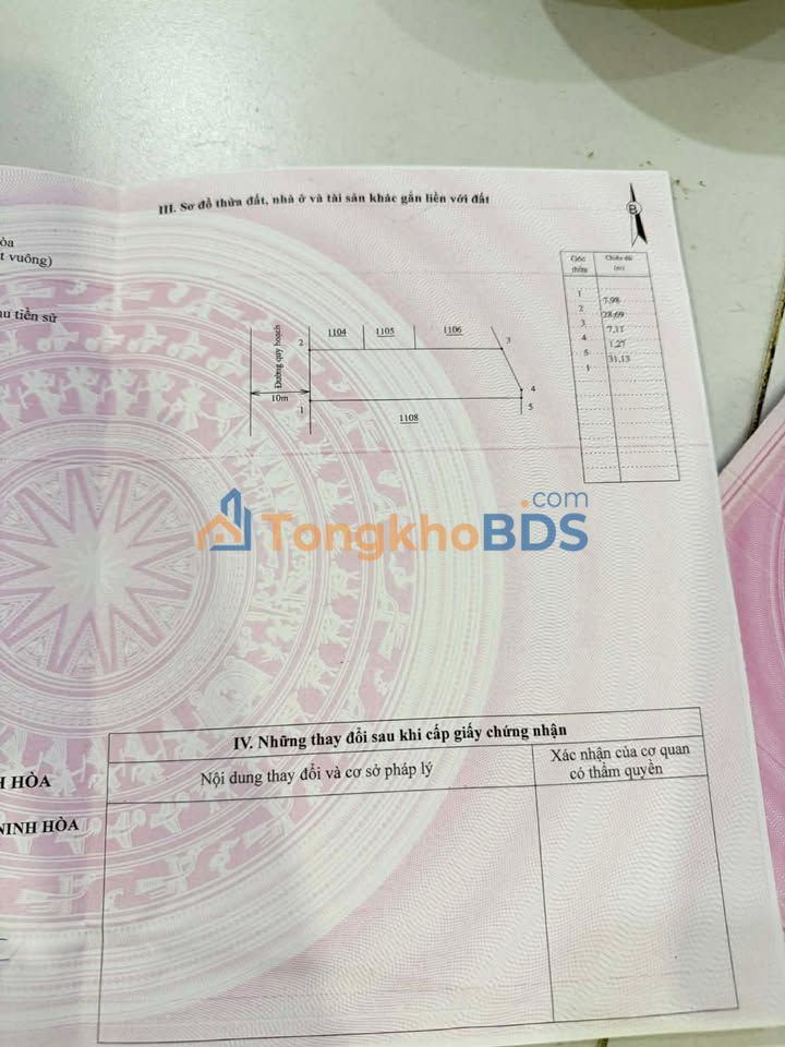 Đất Ninh Trung Ninh Hòa 239m² 1.18 tỷ Sổ đỏ chính chủ