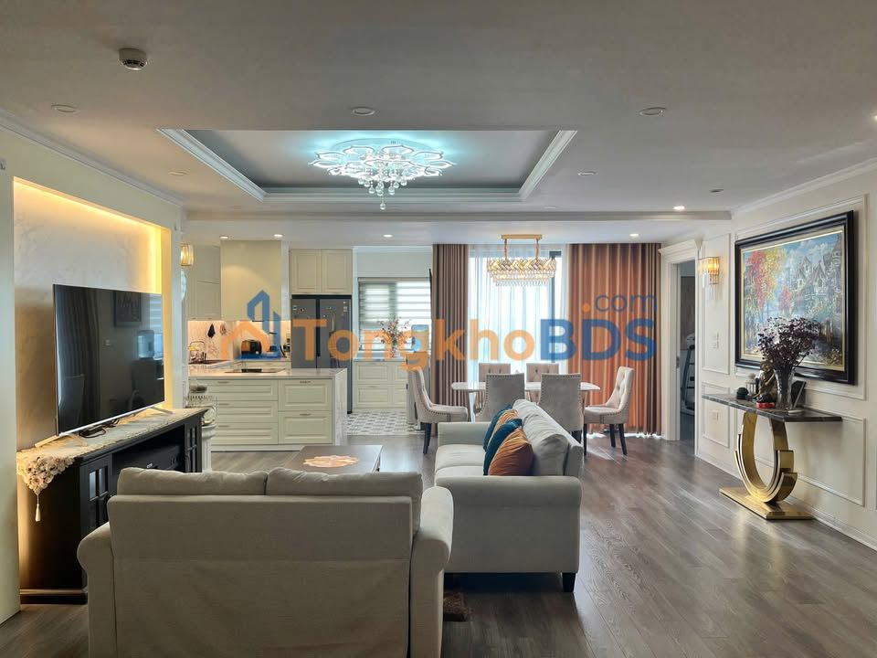 Chung cư Amber Riverside 154m² - 4PN View Sông Hồng, Giá 13.5 Tỷ