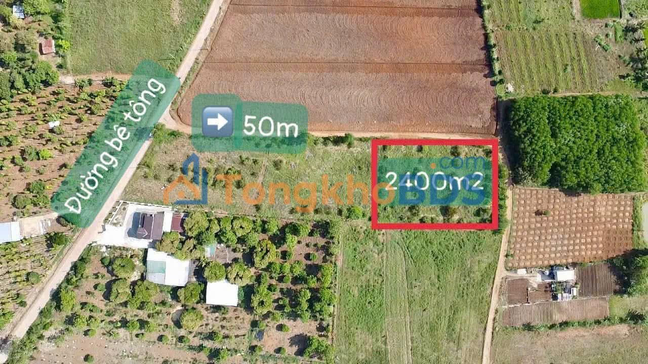 Đất nền QL26 Cư M'gar 2.400m² 680 triệu - Đường to ô tô