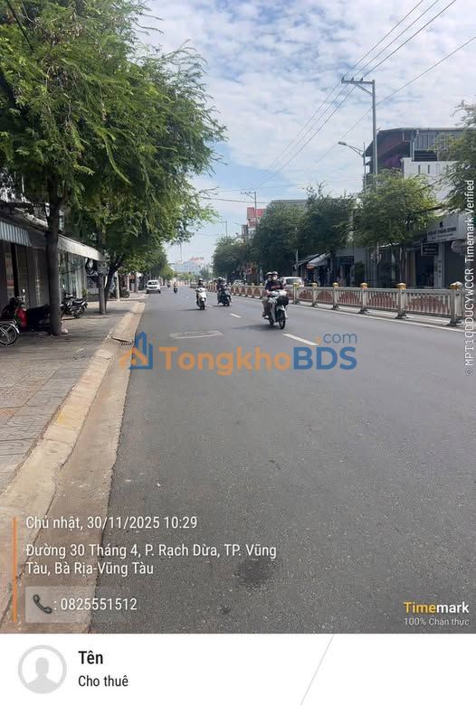 Nhà mặt tiền 30/4 Vũng Tàu 69m² 10 tỷ - Chính chủ bán