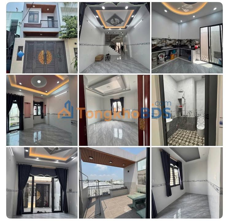 Nhà cho thuê Bình Thành 60m² 12tr - Ô tô vào tận nhà
