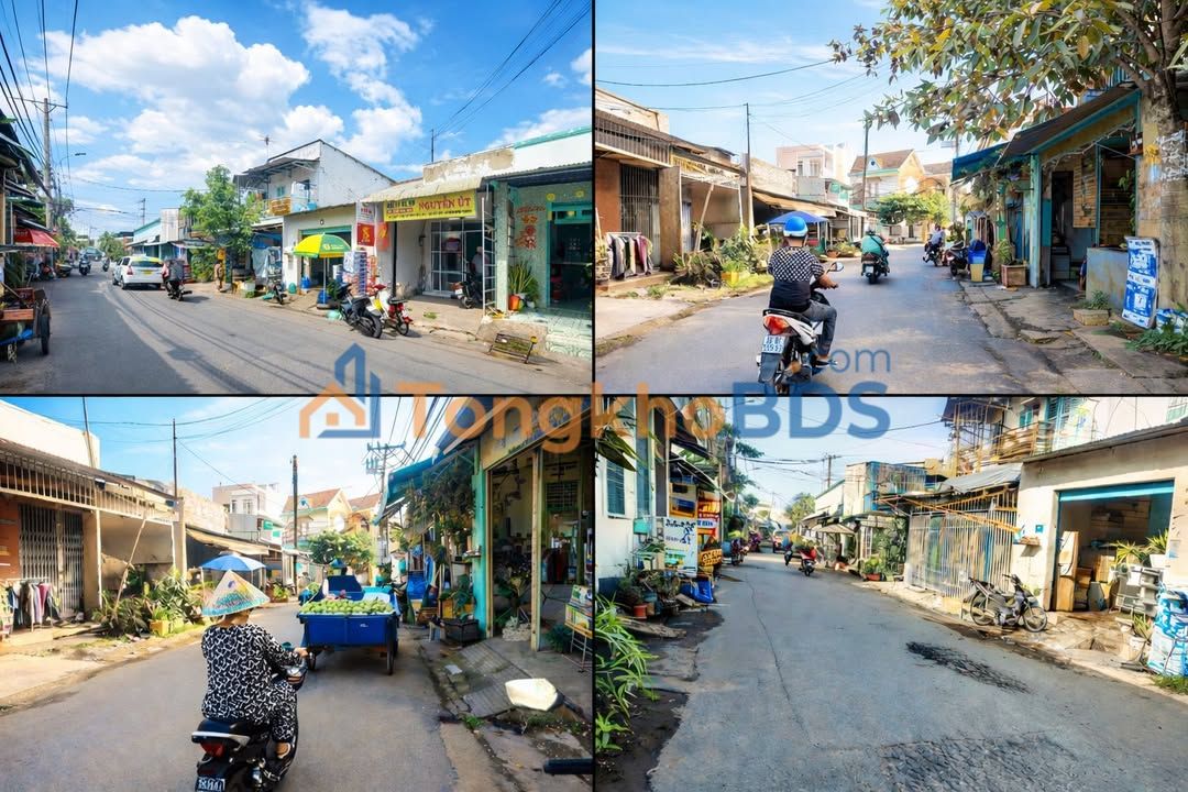 Nhà mặt tiền Hưng Long 64m² giá 3,6 tỷ - Ô tô vô tận cửa