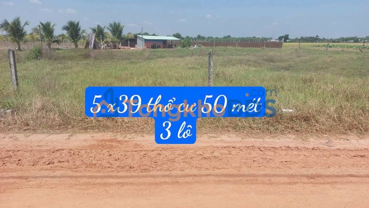 Đất nền Ninh Điền Tây Ninh 195m² giá 185 triệu - Xây dựng tự do