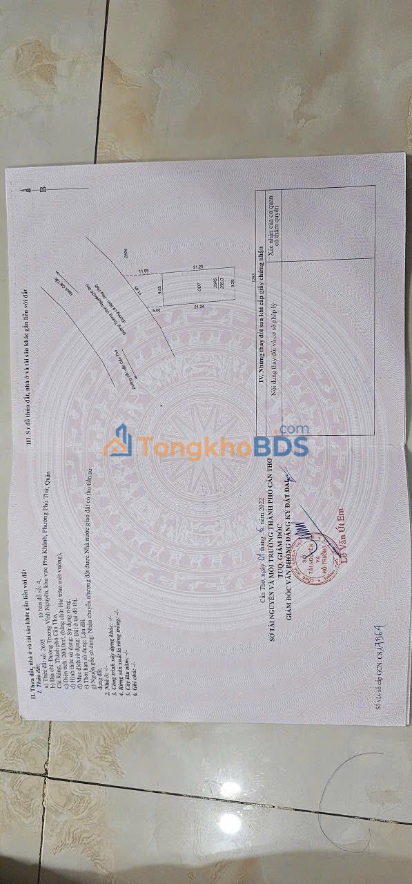 Đất nền Trương Vĩnh Nguyên 500m² 5 tỷ - Sổ đỏ chính chủ