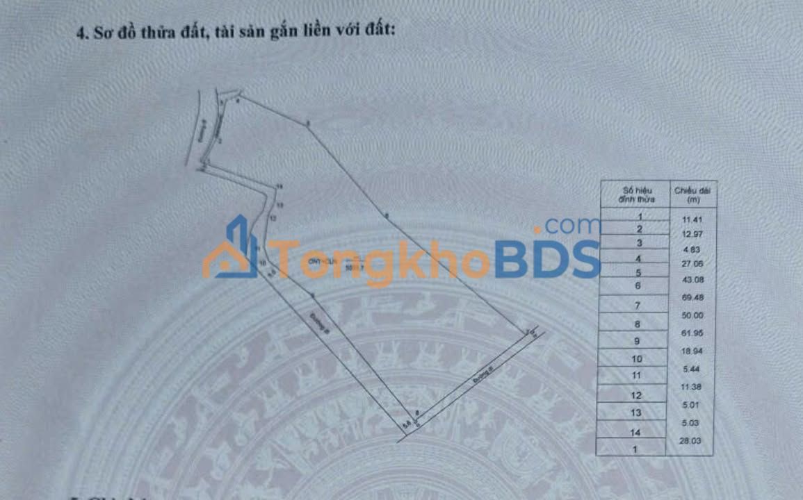 Đất nền Nam Phương Tiến 5.032m² 20,5 tỷ - Đầu tư dài hạn