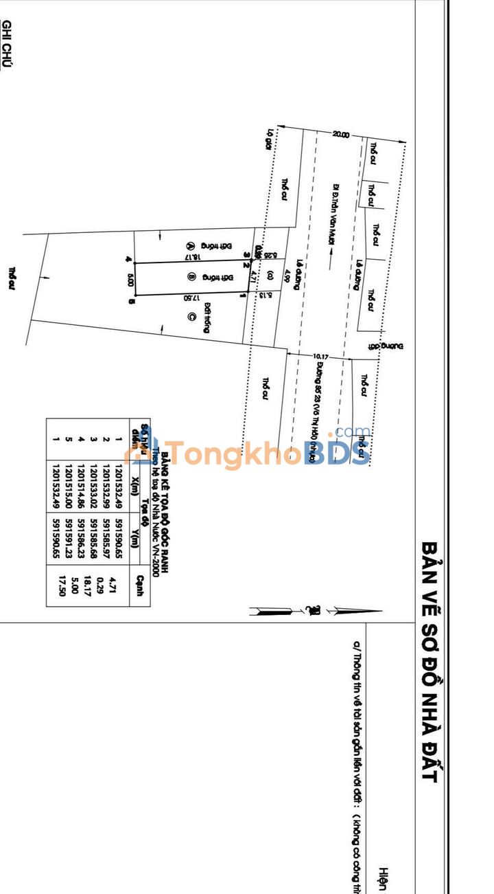 Đất Võ Thị Hồi Q12 125m2 7.8 tỷ - Sổ đỏ