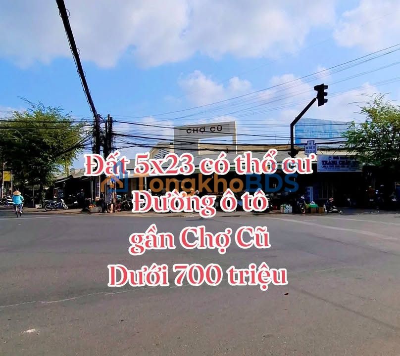 Đất nền Mỹ Tho 115m² 600-699tr - Hạ tầng hoàn thiện