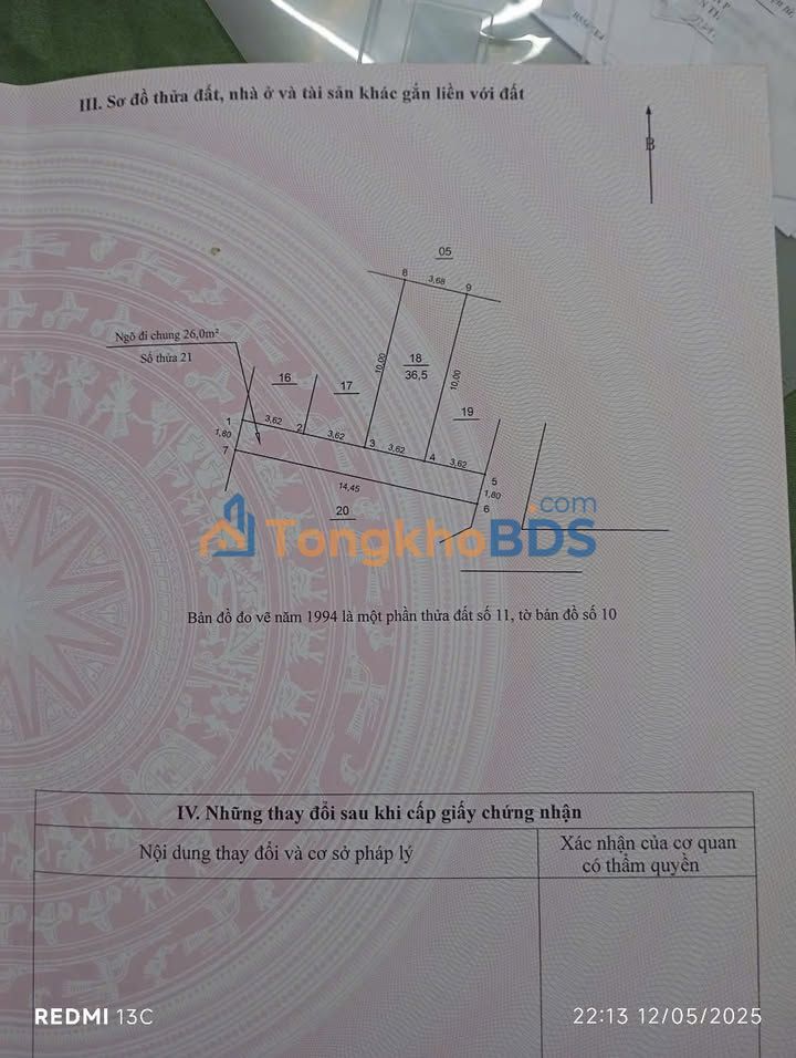 Đất Tả Thanh Oai Hà Nội 37m² giá 4 tỷ - Tiềm năng tăng giá