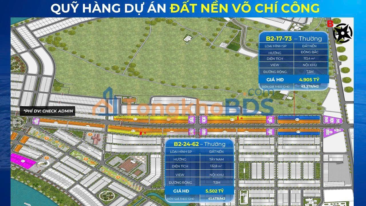 Đất nền Võ Chí Công, Đà Nẵng - 115m² Sổ đỏ lâu dài