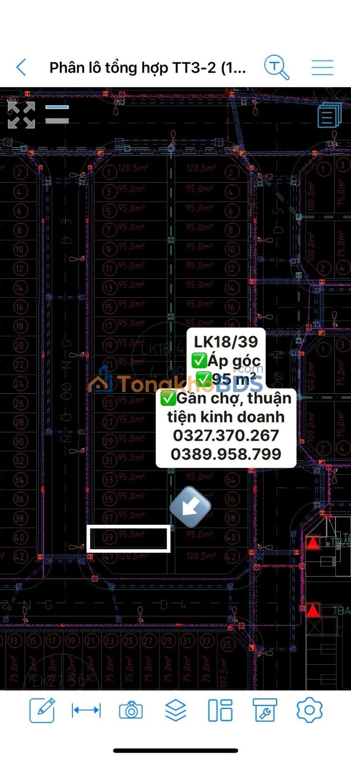 Đất nền Trung Quý Hải Dương 95m² 285 triệu - Giá F0 CĐT