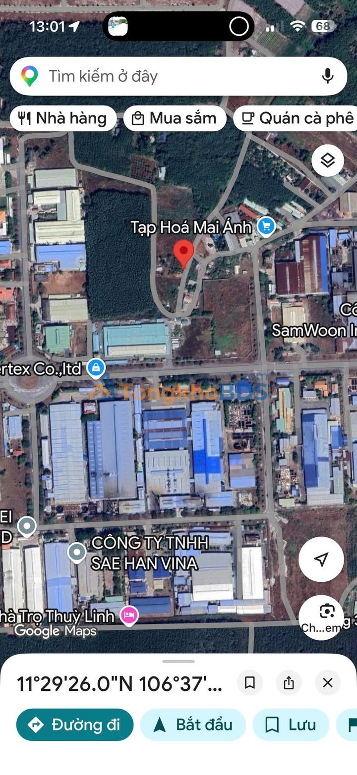 Đất nền Minh Hưng 1.152m² 1.35 tỷ - Tiềm năng tăng giá