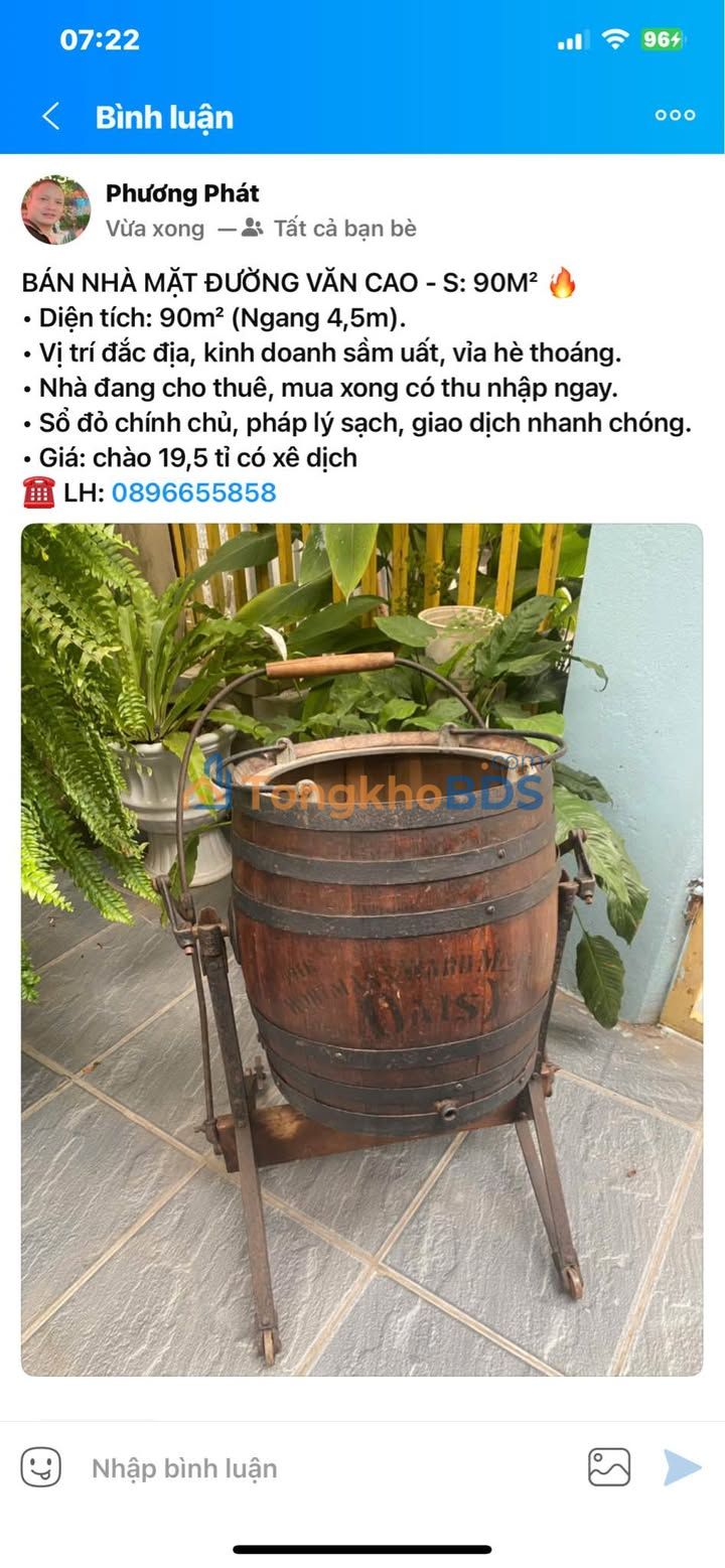 Nhà Mặt Tiền Kinh Doanh Đường Văn Cao, Hải Phòng - 90m², Sẵn Sàng Khai Thác Dòng Tiền