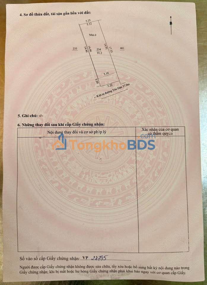 Nhà riêng Tôn Đản Thanh Khê 91m² 3.45 tỷ - Ô tô vào nhà