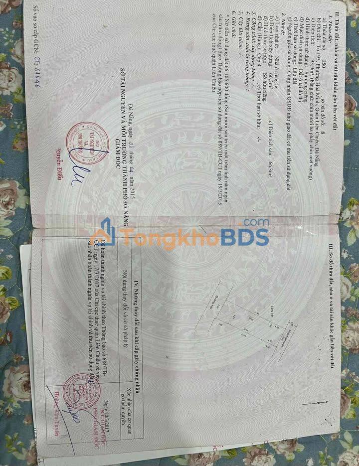 Đất nền Trần Đình Tri 94m² 3 tỷ - Sổ đỏ chính chủ