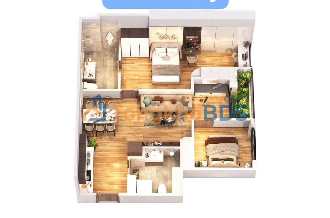 Căn hộ Grand Sunlake Hà Đông 70m² 4.5 tỷ - View đẹp