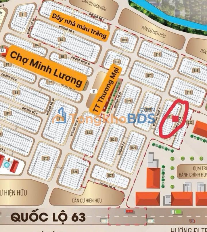 Đất nền Giục Tượng 100m² 1,25 tỷ - Sổ đỏ chính chủ