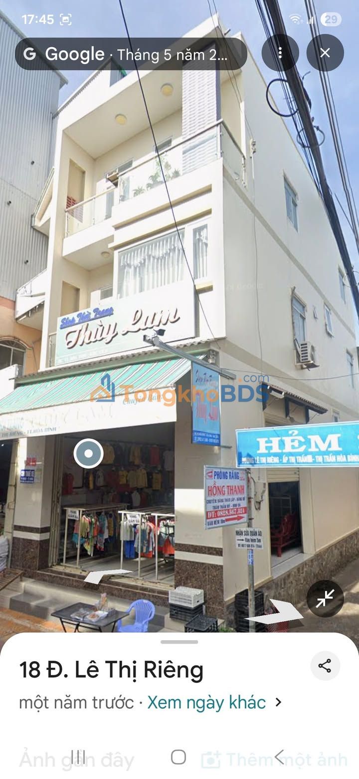 Nhà riêng Lê Thị Riêng Hòa Bình 61m² 4.5 tỷ - Chính chủ bán