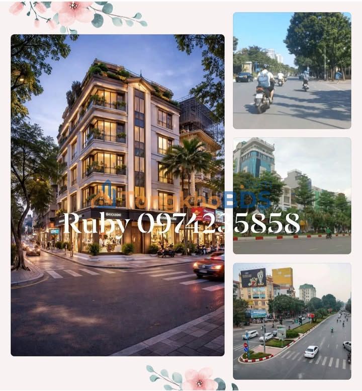 FrontHouse Hoàng Quốc Việt 60m² 39.5 tỷ - Mặt tiền kinh doanh