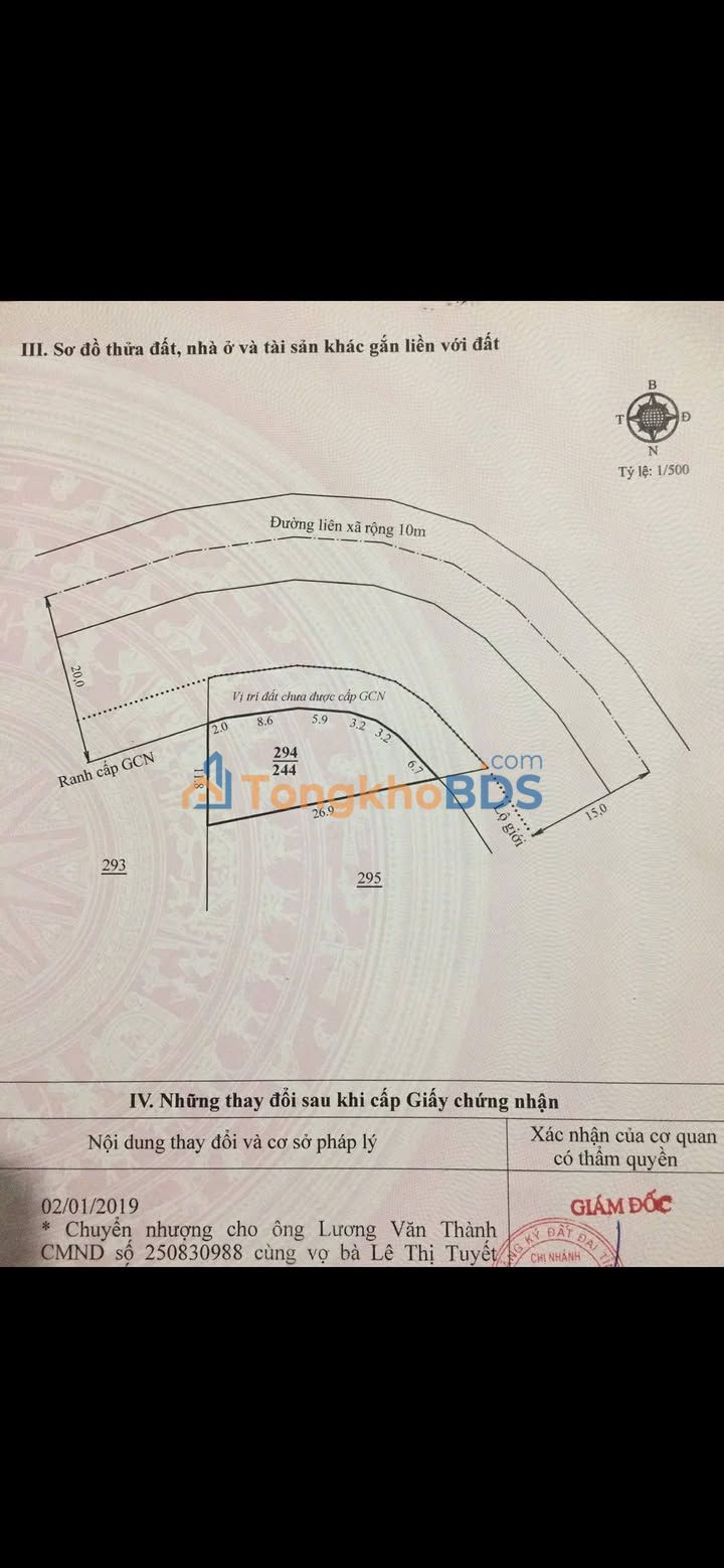 Đất Hòa Trung Di Linh 244m² 1.15 tỷ - Đường to ô tô