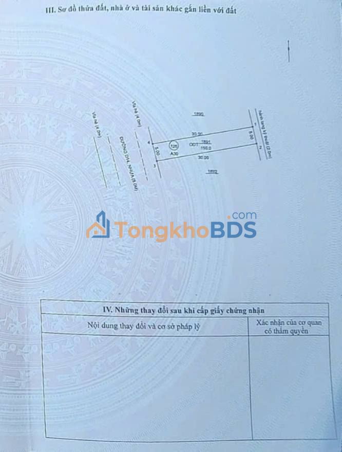 Đất Dĩ An 150m² Full Thổ Cư - Sổ Hồng Sẵn Sàng - Giá Đầu Tư 1.8 Tỷ