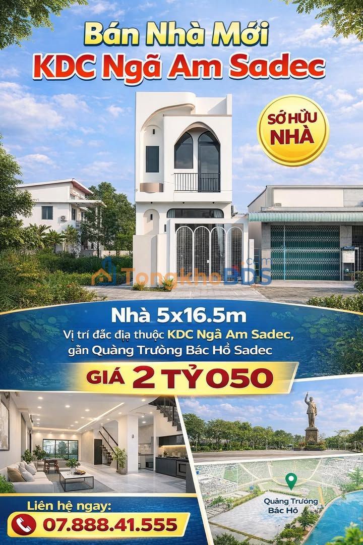 Nhà riêng Sa Đéc 82m² giá 2.05 tỷ - Chính chủ bán