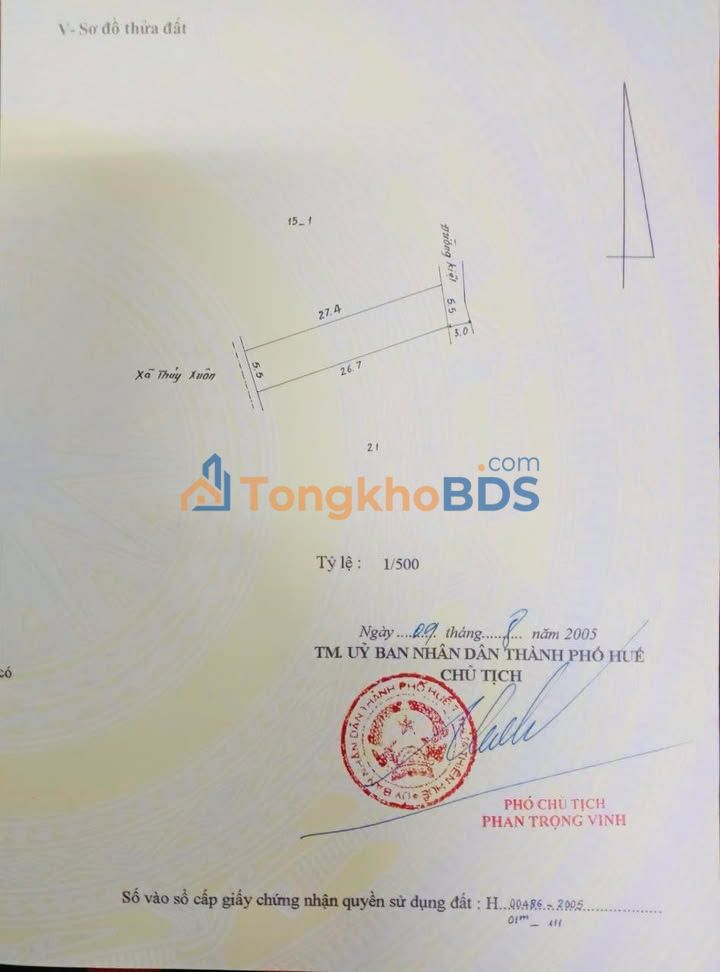 Đất nền Bùi Thị Xuân Huế 148m² 3 tỷ - Sổ đỏ chính chủ