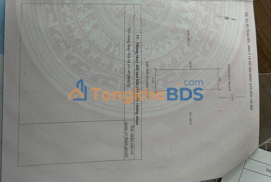 Đất nền Khu 4 Vĩnh Niệm 84m² giá 6.5 tỷ - Sổ đỏ chính chủ