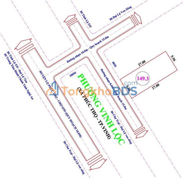 Đất Phúc Thọ 149m² full thổ cư - Đầu tư linh hoạt