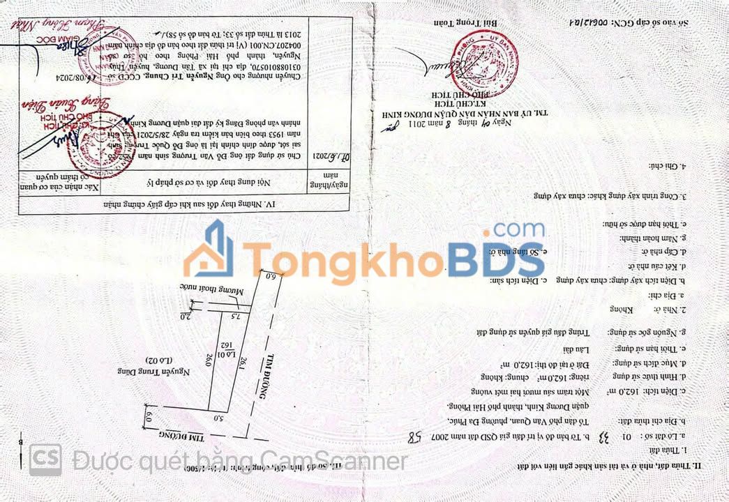 Đất nền Vân Quan - Đa Phúc 162m² giá F0 CĐT