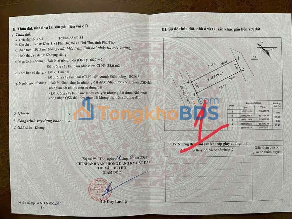 Đất nền Phú Hộ 102m2 700-799 triệu - Giá tốt hiếm có