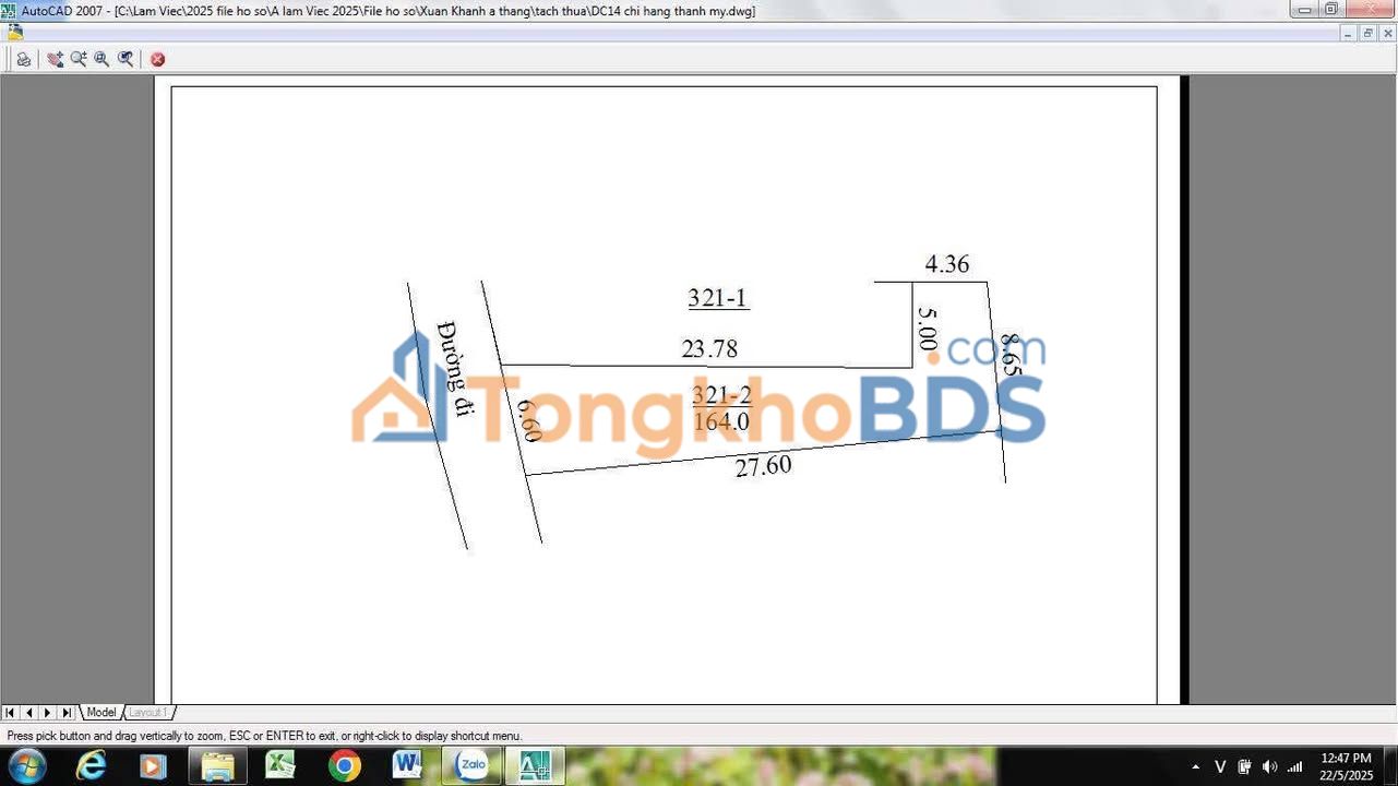 Đất nền Xuân Khanh Sơn Tây 164m² 1 tỷ - Sổ đỏ chính chủ