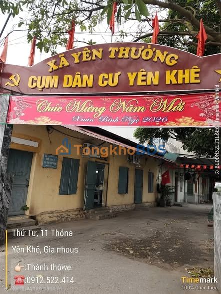 Đất nền Yên Thường 65m² giá 6 tỷ - Sổ đỏ chính chủ