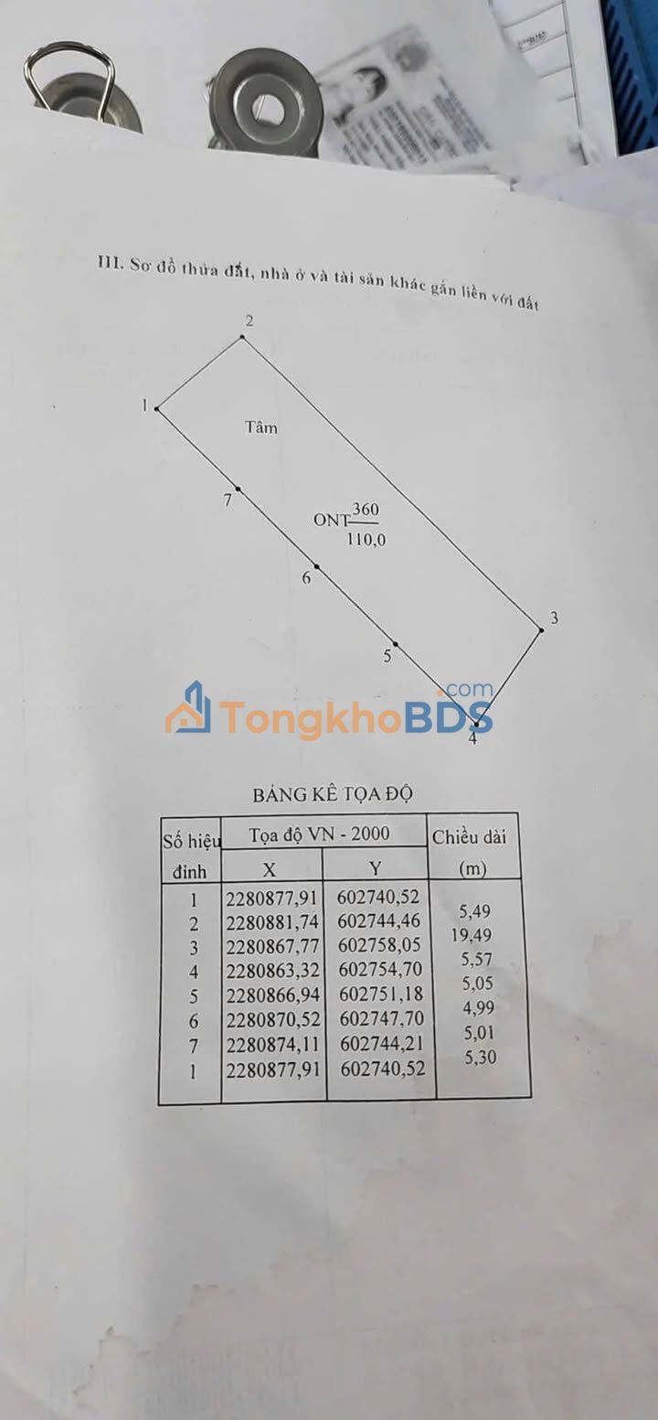 Đất nền Yên Nam Hà Nam 110m² giá 1 tỷ - Sổ đỏ chính chủ