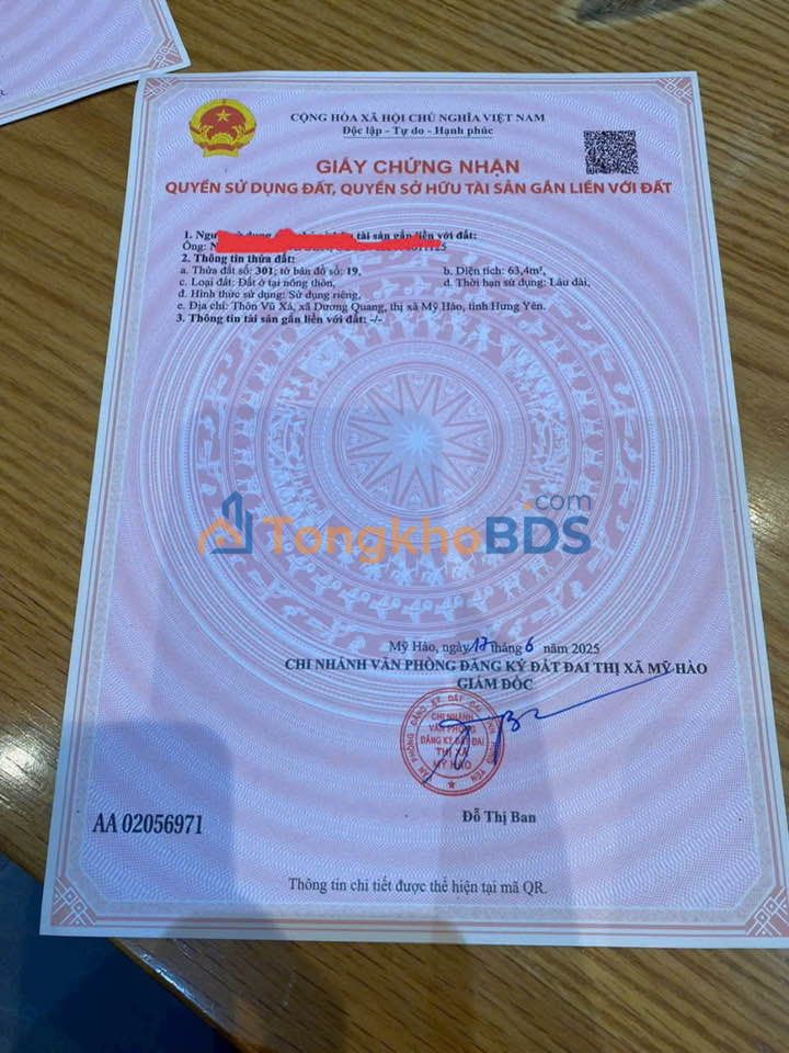 Đất nền Dương Quang 61m² 1 tỷ - Sổ đỏ chính chủ