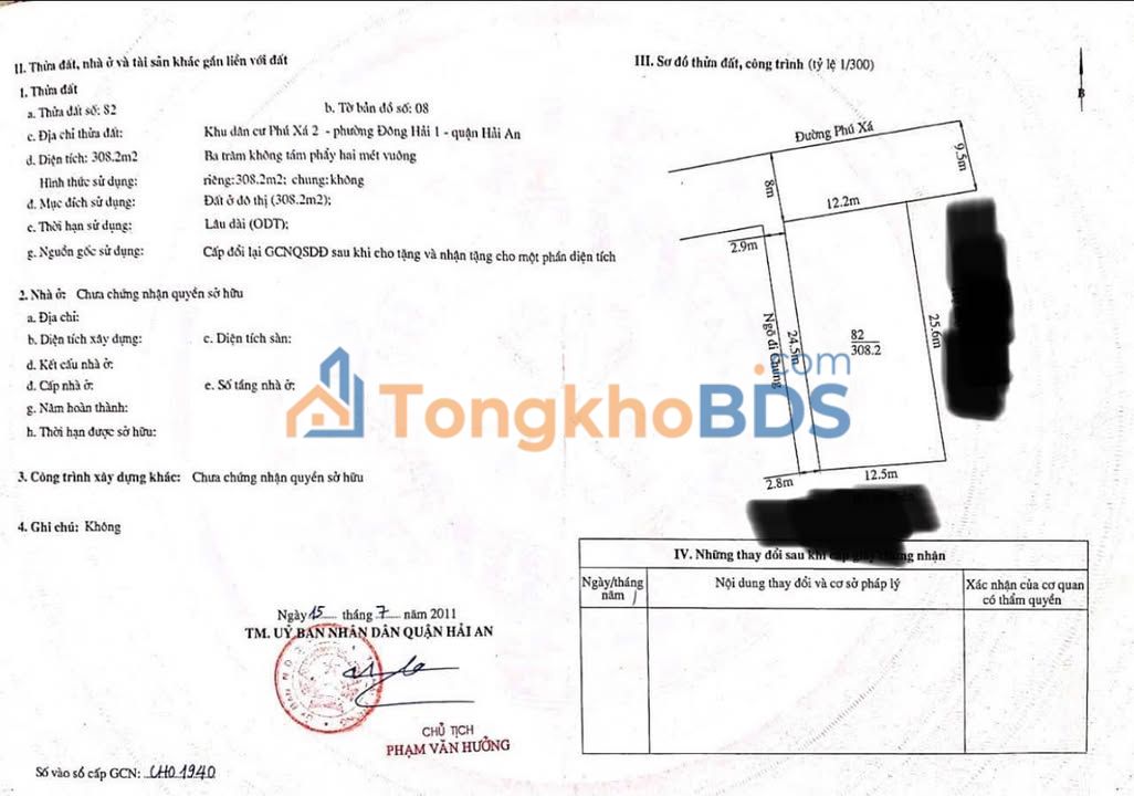 Đất nền Đông Hải 1 886m² thỏa thuận - Sổ đỏ chính chủ