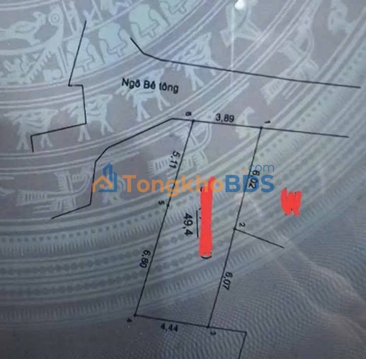 Đất Khánh Hà Thường Tín 49m² 1.9 tỷ - Sổ đỏ chính chủ