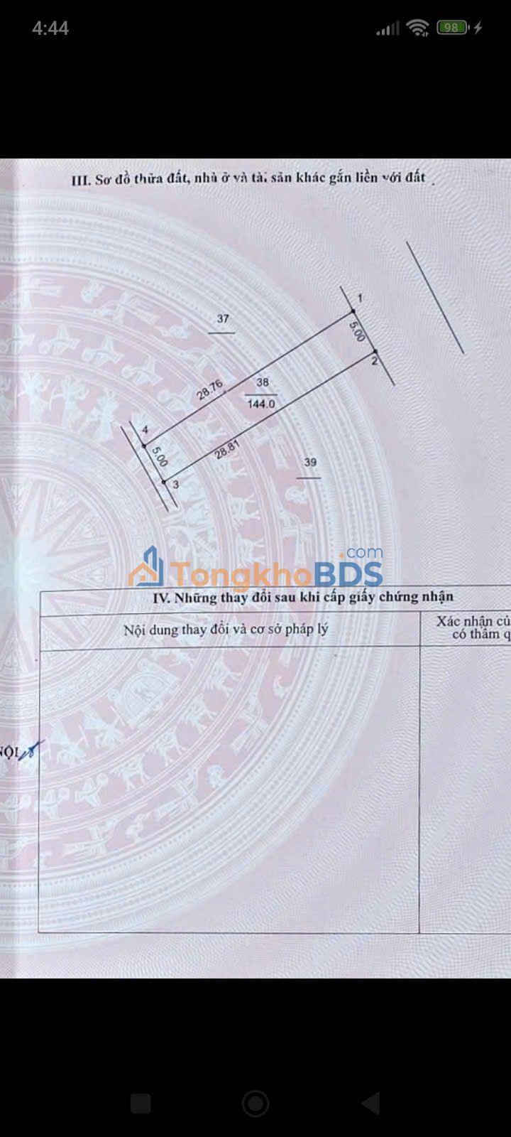 Đất nền Nam Tiến Phú Xuyên 144m² thỏa thuận - Sổ đỏ chính chủ