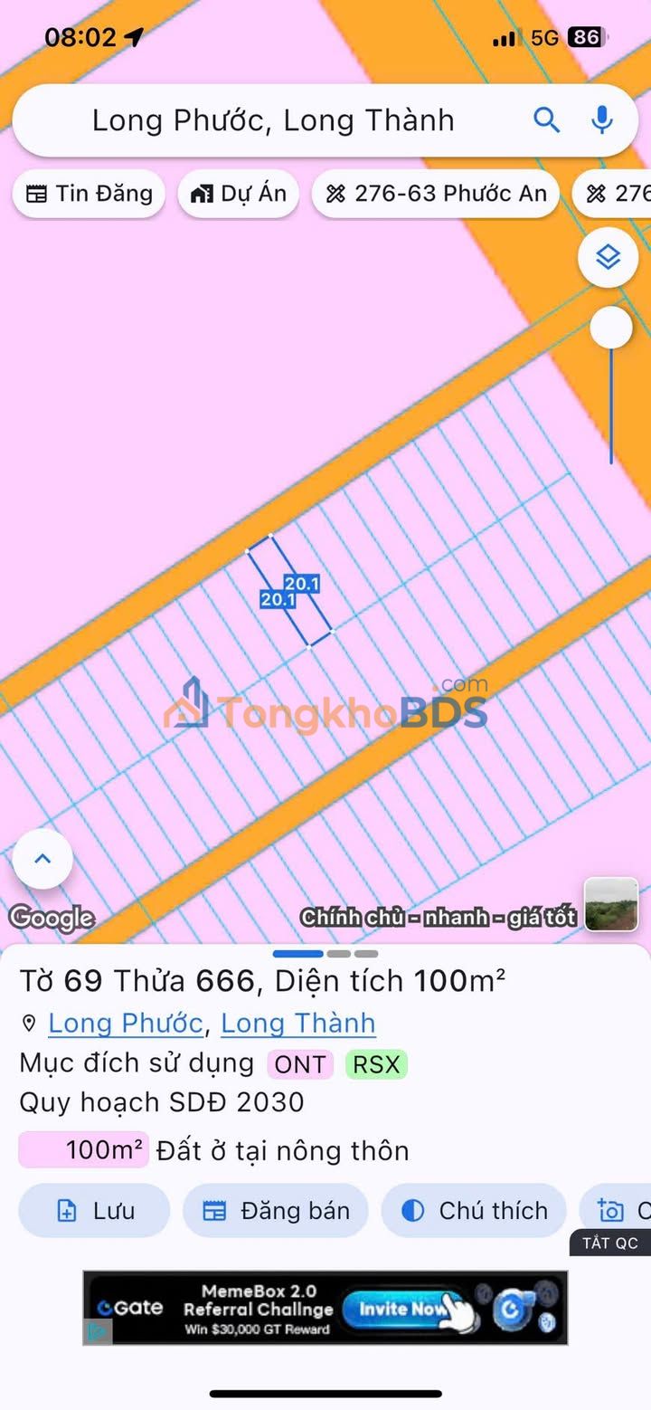 Đất Nền Long Phước Đồng Nai - Sổ Đỏ Thổ Cư 100%, Ngay Cửa Ngõ Sân Bay Long Thành