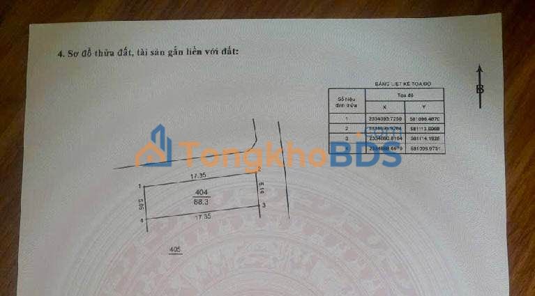 Đất nền Quang Minh Mê Linh 88m² 3 tỷ - Đường to ô tô