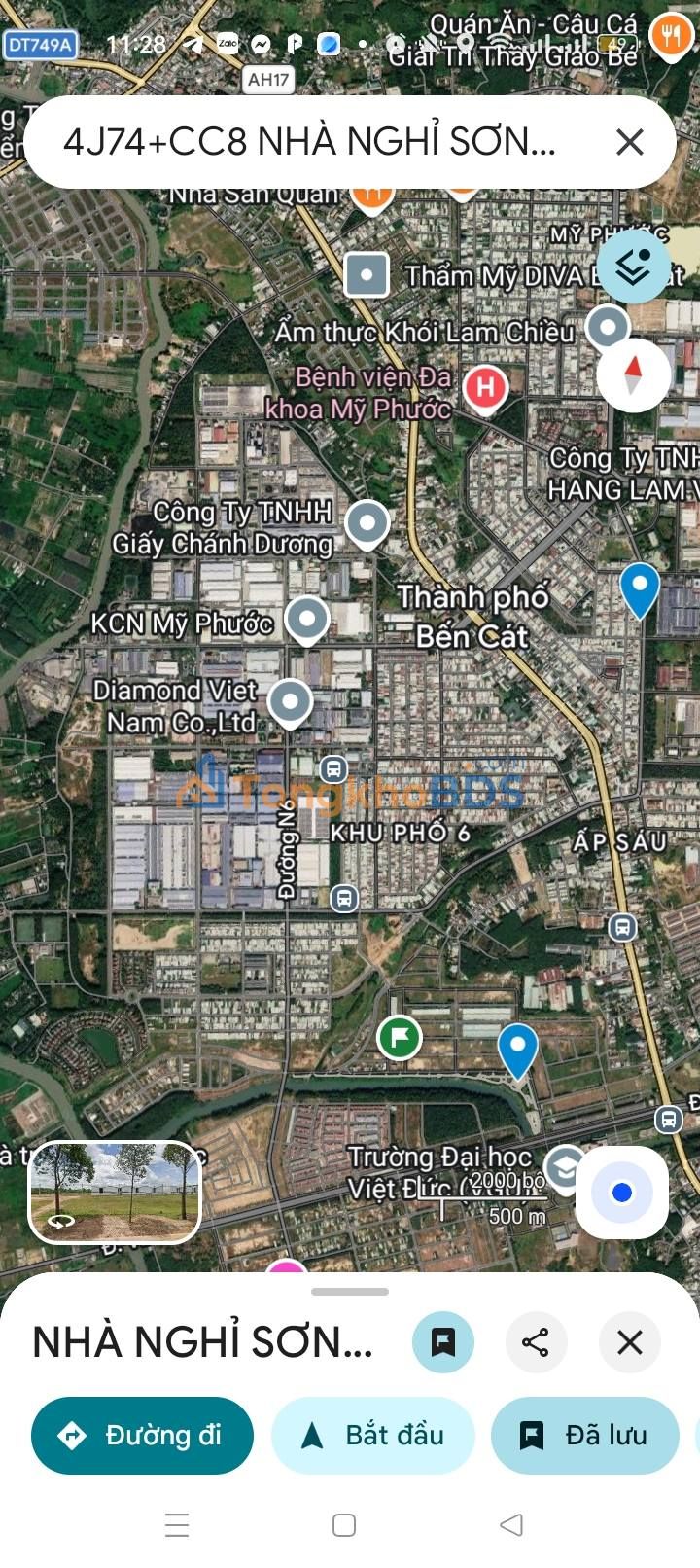 Đất nền Mỹ Phước Bến Cát 80m² 1,68 tỷ - Sổ đỏ chính chủ