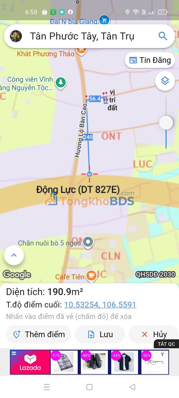 Nhà Nhựt Ninh Tân Trụ 175m² 1.499 tỷ - Chính chủ bán