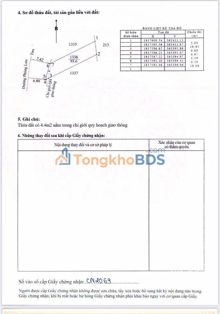 Đất nền Phùng Lưu Huế 94m² giá 2 tỷ - Pháp lý rõ ràng