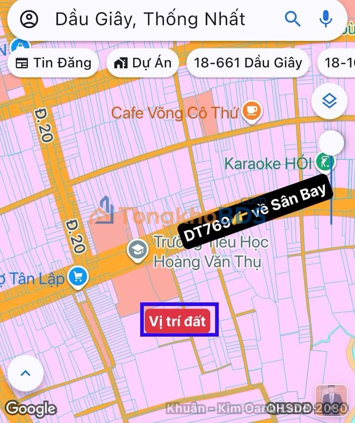 Đất nền Long Thành 142m² - Sổ đỏ sẵn, giá 1 tỷ xxx