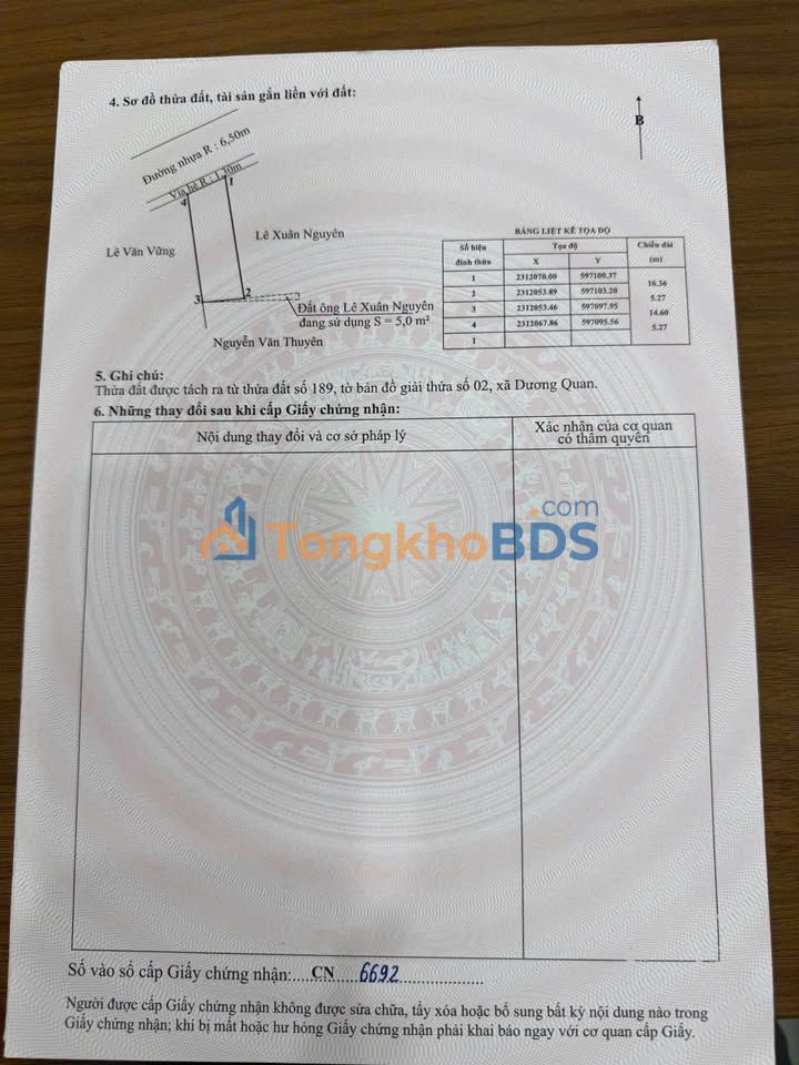 Đất nền Thuỷ Nguyên Máng Nước 81m² 6.65 tỷ - Sổ đỏ chính chủ